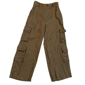 Reformation Brown Cargo Pants